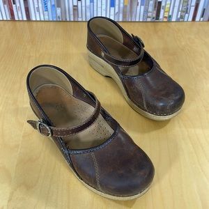 Dansko Leather Mary Janes